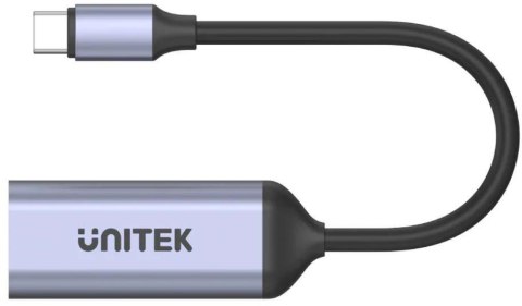Unitek Adapter USB-C na HDMI 2.1 (8K 60Hz) szary 15cm V1416B