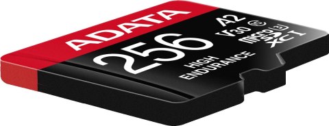 Adata Karta microSD High Endurance 256GB UHS1 U3 V30 A2 100/85MB/s + Adapter