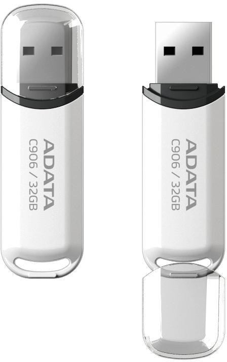Adata Pendrive C906 32GB USB2.0 białe