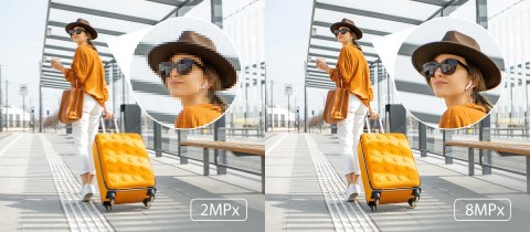 Kamera IP Hilook by Hikvision kopułka 8MP IPCAM-T8-30DL 2.8mm Opakowanie zbiorcze 10szt.