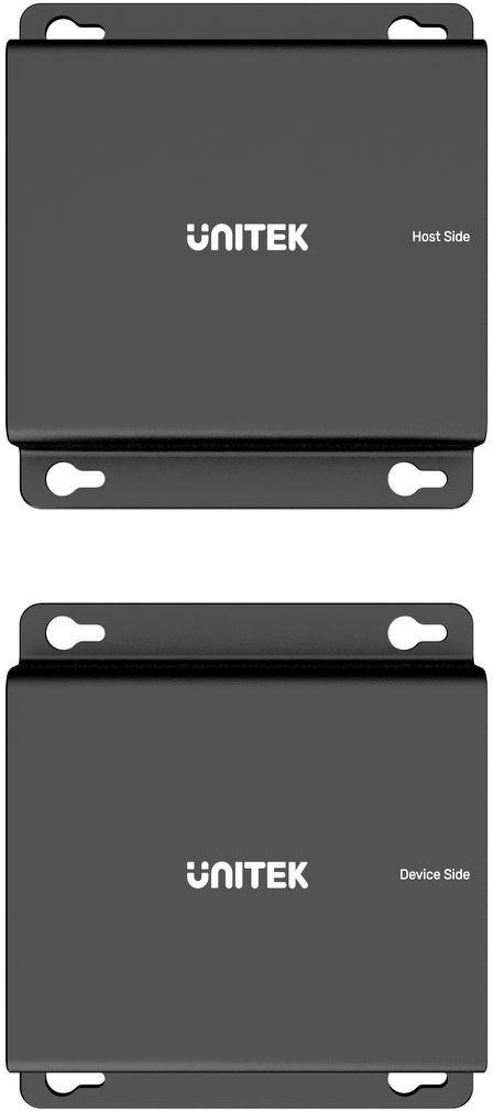 Unitek Przedłużacz USB-C na 4× USB-A przez Ethernet, zasięg do 150 m 480Mbps