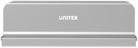 Unitek Stojak na laptopa, pionowy, aluminium