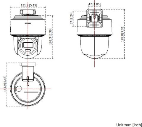 Kamera IP Hilook by Hikvision 6MP PTZ-N6-P Opakowanie zbiorcze 4szt.