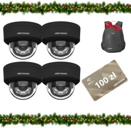 Kamera IP HIKVISION DS-2CD2147G2H-LISU(2.8mm)/eF/Black Opakowanie zbiorcze 4szt.