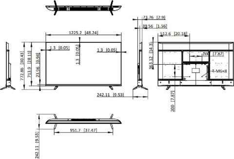 Monitor Hikvision DS-D5055U3-1V0S