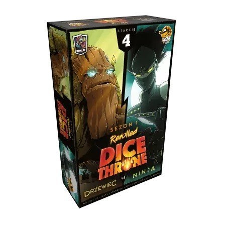 Gra Dice Throne Starcie 4 Drzewiec vs. Ninja Gra Dice Throne Starcie 4 Drzewiec vs. Ninja