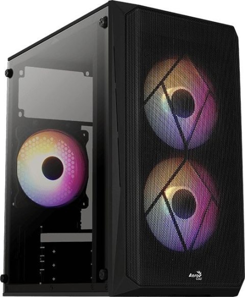 Obudowa CS-107 Czarna ARGB USB 3.0 Mini Tower Obudowa CS-107 Czarna ARGB USB 3.0 Mini Tower