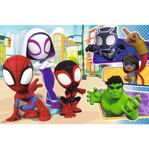 Puzzle 24 maxi Spidey i przyjaciele Spiderman Puzzle 24 maxi Spidey i przyjaciele Spiderman