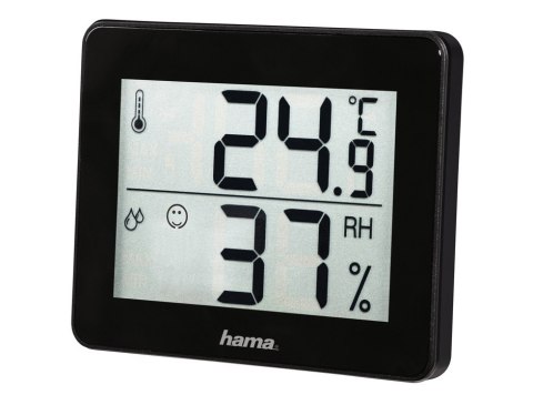 Termometr/higrometr TH-130 czarny Termometr/higrometr TH-130 czarny