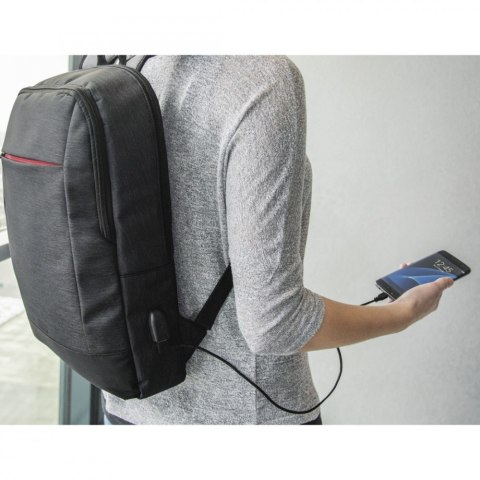 Plecak na notebook Manchester 15.6 cala czarny Plecak na notebook Manchester 15.6 cala czarny