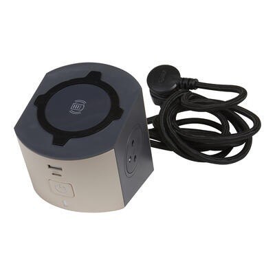 Przedłużacz 2x2P+Z Indukcja+USB A/C Przedłużacz 2x2P+Z Indukcja+USB A/C