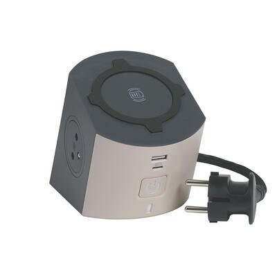 Przedłużacz 2x2P+Z Indukcja+USB A/C Przedłużacz 2x2P+Z Indukcja+USB A/C