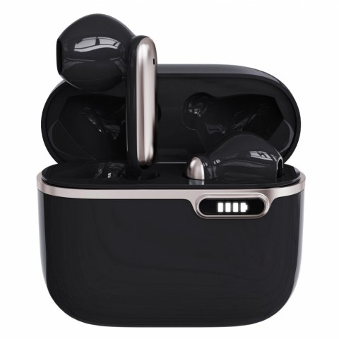 Słuchawki Bluetooth z HQ Mikrofonem TWS (USB-C) Czarne Słuchawki Bluetooth z HQ Mikrofonem TWS (USB-C) Czarne