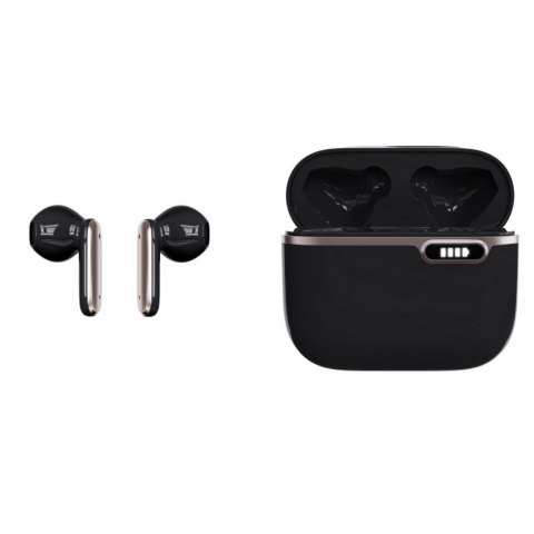Słuchawki Bluetooth z HQ Mikrofonem TWS (USB-C) Czarne Słuchawki Bluetooth z HQ Mikrofonem TWS (USB-C) Czarne