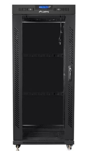 Szafa instalacyjna RACK stojąca 19 cali 37u 800x1000 czarna drzwi szklane LCD (flat pack) Szafa instalacyjna RACK stojąca 19 cali 37u 800x1000 czarna drzwi szklane LCD (flat pack)