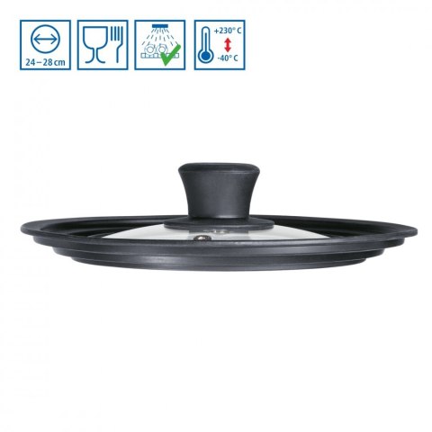 Uniewersalna pokrywka na garnek 24-28 cm duża Uniewersalna pokrywka na garnek 24-28 cm duża