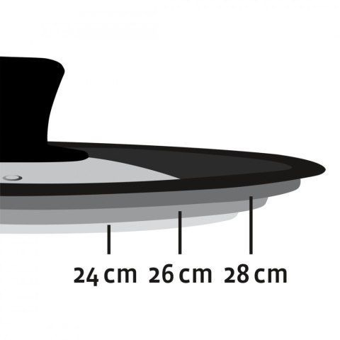 Uniewersalna pokrywka na garnek 24-28 cm duża Uniewersalna pokrywka na garnek 24-28 cm duża