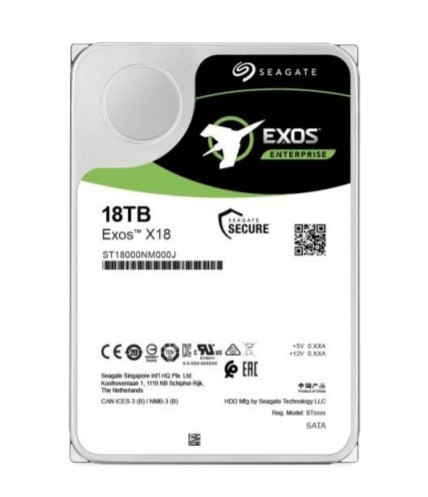 Dysk Exos X18 10TB 4Kn SATA 3,5 ST10000NM018G Dysk Exos X18 10TB 4Kn SATA 3,5 ST10000NM018G