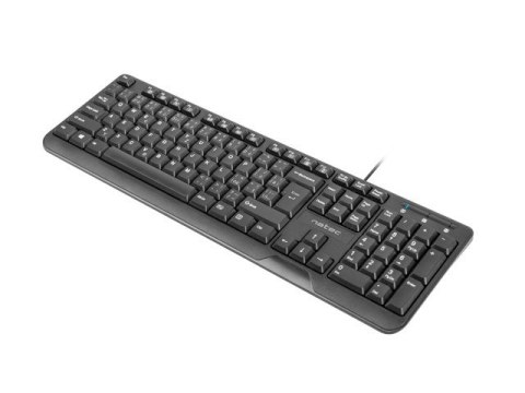 Klawiatura Trout Slim USB CZ/SK 1.8m Czarna Klawiatura Trout Slim USB CZ/SK 1.8m Czarna