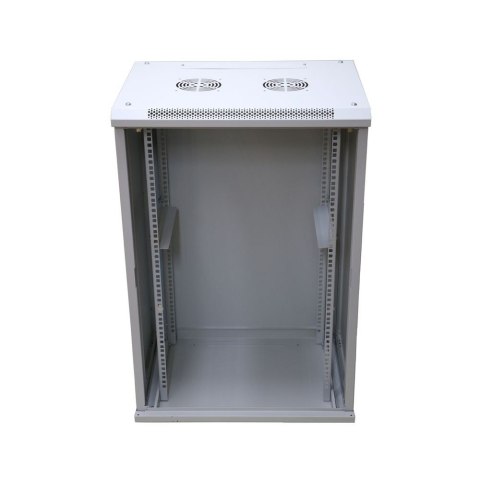 Szafa rack 18U 600x600mm szara wisząca Szafa rack 18U 600x600mm szara wisząca