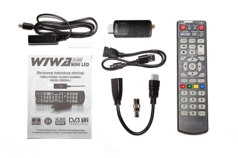 Tuner TV H.265 MINI LED DVB-T/DVB-T2 H.265 HD Tuner TV H.265 MINI LED DVB-T/DVB-T2 H.265 HD