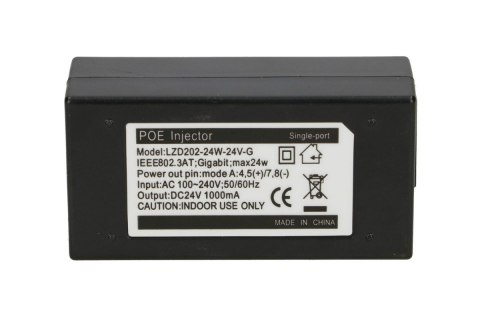 Zasilacz PoE POE-24-24W-G 24V 1A 24W Zasilacz PoE POE-24-24W-G 24V 1A 24W