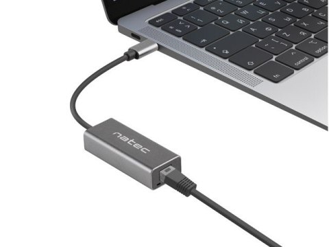 Karta sieciowa Cricket USB-C 3.1 - RJ-45 1Gb na kablu Karta sieciowa Cricket USB-C 3.1 - RJ-45 1Gb na kablu
