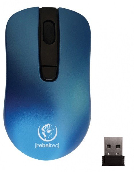 Mysz bezprzewodowa Rebeltec STAR blue 800/1000/1600 DPI Mysz bezprzewodowa Rebeltec STAR blue 800/1000/1600 DPI