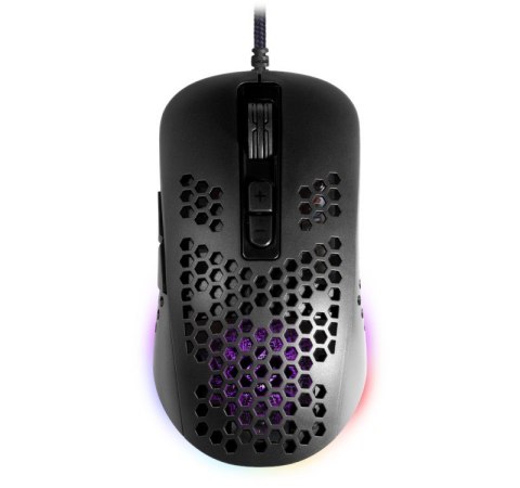 Mysz gamingowa przewodowa SHEPARD GM-620L 12800 dpi 7P RGB Mysz gamingowa przewodowa SHEPARD GM-620L 12800 dpi 7P RGB