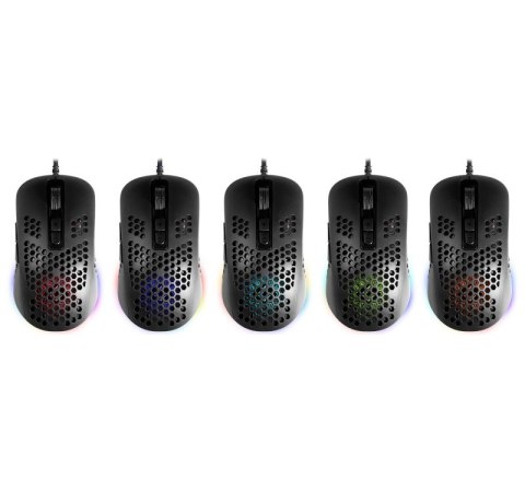 Mysz gamingowa przewodowa SHEPARD GM-620L 12800 dpi 7P RGB Mysz gamingowa przewodowa SHEPARD GM-620L 12800 dpi 7P RGB