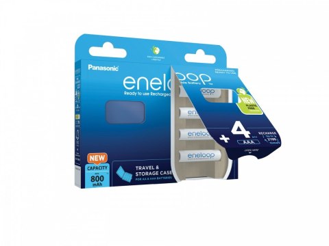 Akumulator Eneloop AAA 800 mAh 4 szt + pudełko Akumulator Eneloop AAA 800 mAh 4 szt + pudełko