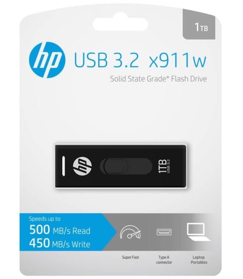 Pendrive 1TB HP USB 3.2 USB HPFD911W-1TB Pendrive 1TB HP USB 3.2 USB HPFD911W-1TB