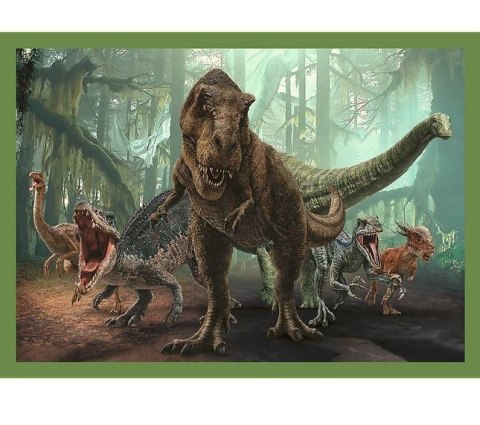 Puzzle 4w1 Groźne dinozaury Jurassic World Puzzle 4w1 Groźne dinozaury Jurassic World