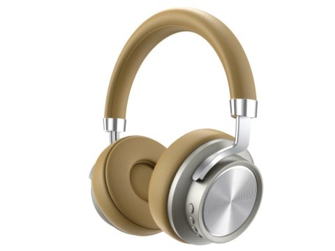 Słuchawki nauszne bluetooth HD800 Złote Słuchawki nauszne bluetooth HD800 Złote
