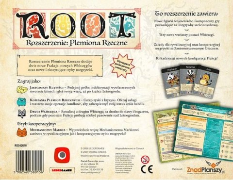 Dodatek Plemiona rzeczne do gry ROOT Dodatek Plemiona rzeczne do gry ROOT