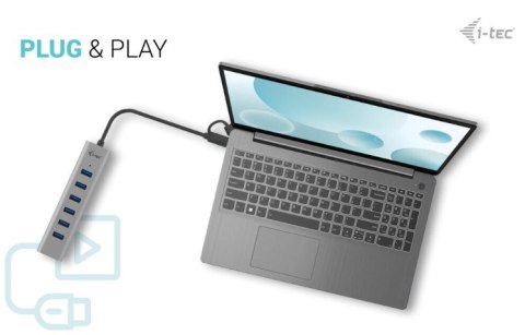 Hub USB-C Charging Metal HUB 7 Port