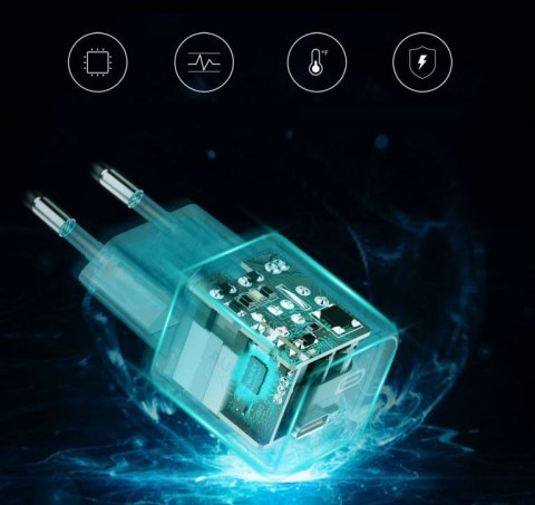 PA-B1 Black Omnia Mini Ładowarka sieciowa 1xUSB-C Power Delivery 20W 3A PA-B1 Black Omnia Mini Ładowarka sieciowa 1xUSB-C Power Delivery 20W 3A