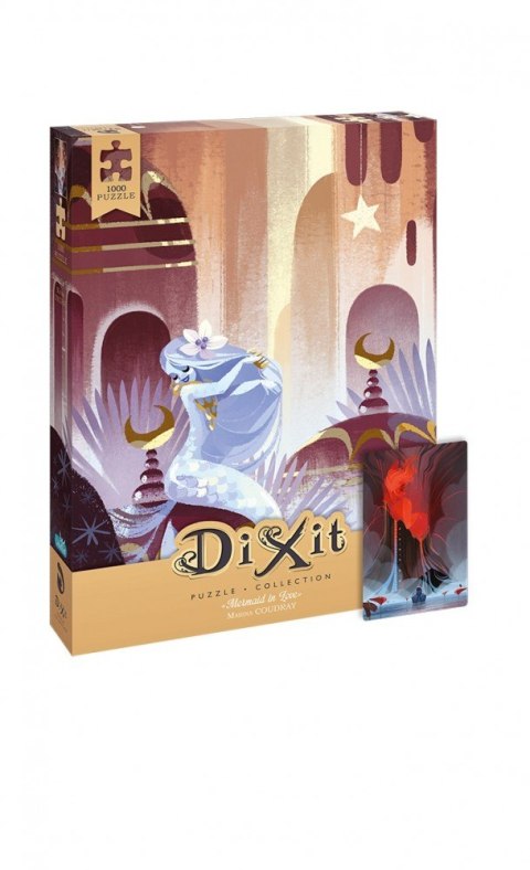 Puzzle 1000 elementów Dixit: Zakochana Syrenka Puzzle 1000 elementów Dixit: Zakochana Syrenka