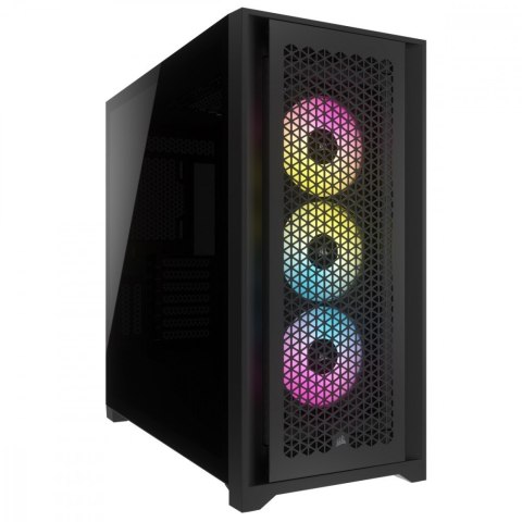 Obudowa iCUE 5000D RGB Airflow czarna Obudowa iCUE 5000D RGB Airflow czarna