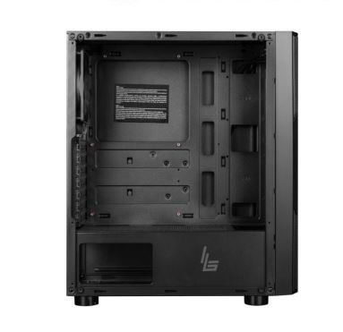Obudowa komputerowa bez zasilacza Agir Mesh+Glass USB 3.0 czarna Obudowa komputerowa bez zasilacza Agir Mesh+Glass USB 3.0 czarna