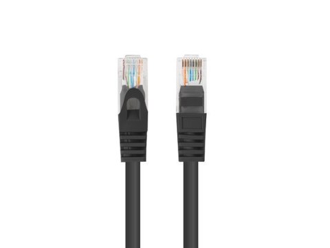 Patchcord kat.6 UTP 0.25m 10-pack fluke passed czarny Patchcord kat.6 UTP 0.25m 10-pack fluke passed czarny